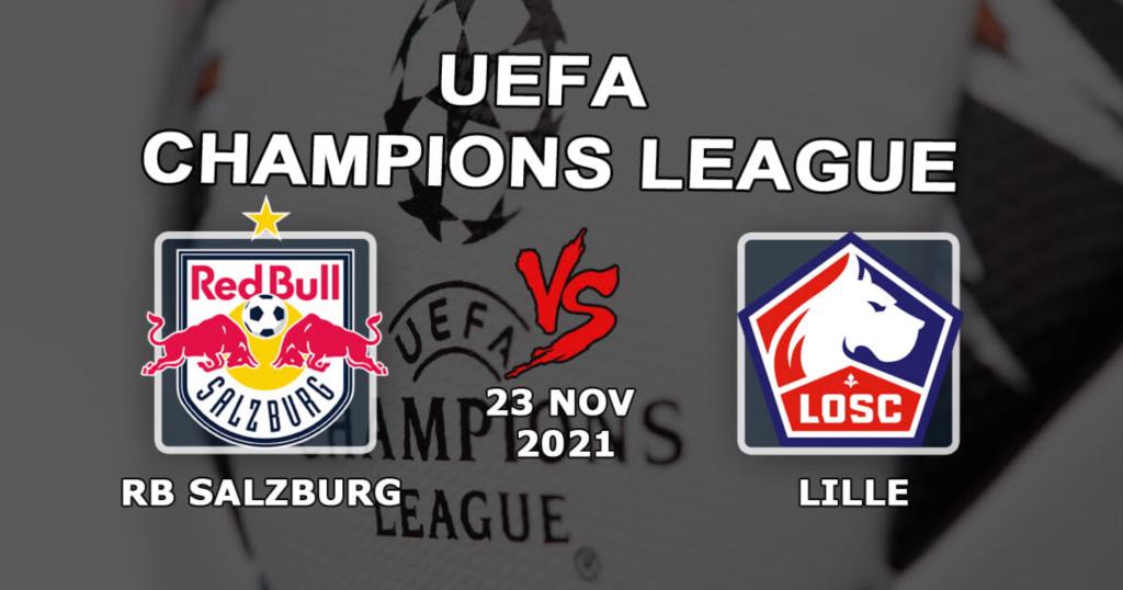 РБ Зальцбург - Лилль: прогноз и ставка на матч Лиги Чемпионов - 23.11.2021