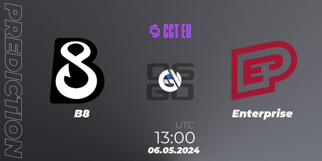 B8 - Enterprise: прогноз. 06.05.24, CS2 (CS:GO), CCT Season 2 Europe Series 2 