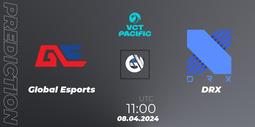 Global Esports - DRX: прогноз. 08.04.24, VALORANT, VALORANT Champions Tour 2024: Pacific League - Stage 1 - Group Stage