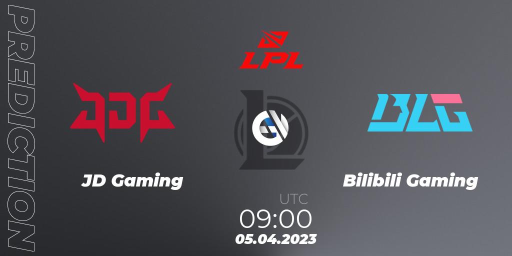 JD Gaming - Bilibili Gaming: прогноз. 05.04.23, LoL, LPL Spring 2023 - Playoffs