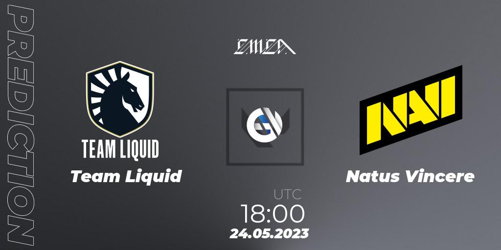Team Liquid - Natus Vincere: прогноз. 24.05.23, VALORANT, VCT 2023: EMEA League 