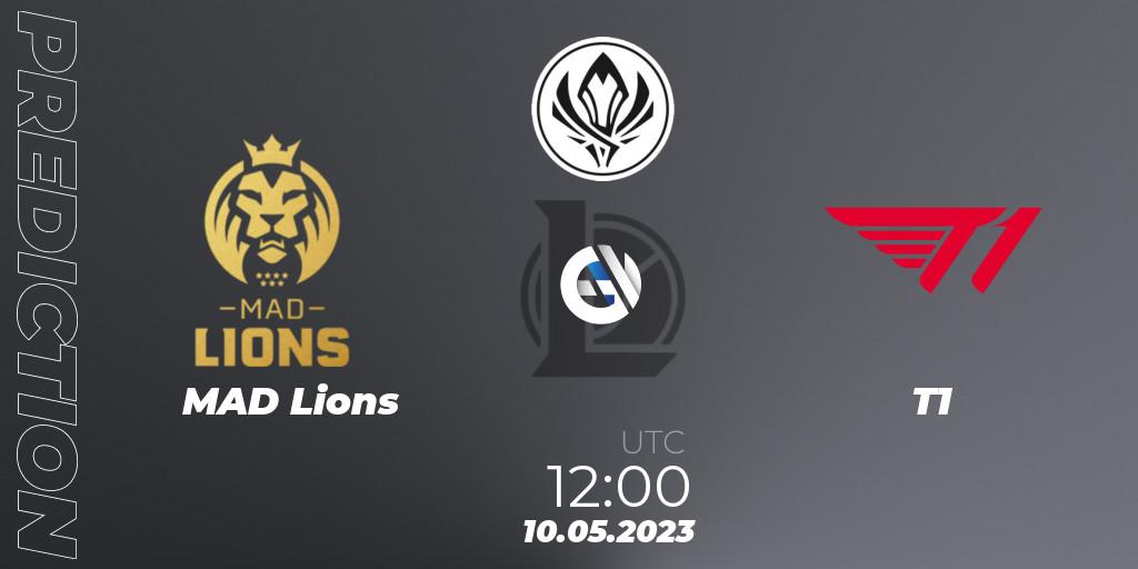 MAD Lions - T1: прогноз. 10.05.23, LoL, MSI 2023 - Playoff