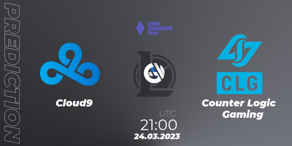 Cloud9 - Counter Logic Gaming: прогноз. 24.03.23, LoL, LCS Spring 2023 - Playoffs