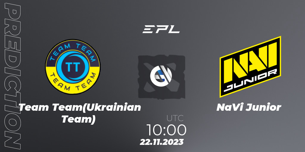 Team Team Ukrainian Team Navi Junior Dota