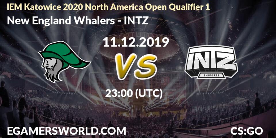 New England Whalers VS INTZ