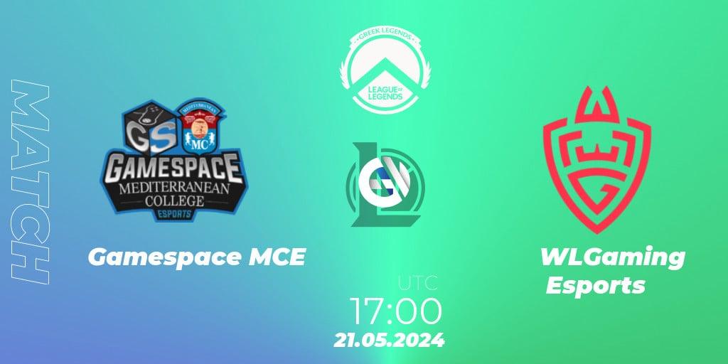 Gamespace MCE VS WLGaming Esports