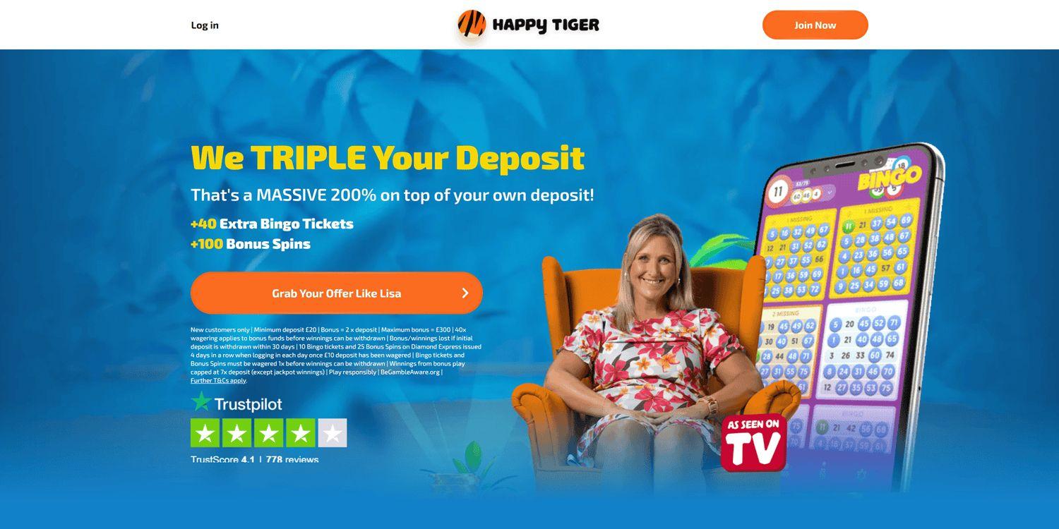 Сайты-сестры Happy Tiger - британские сайты, похожие на Happy Tiger