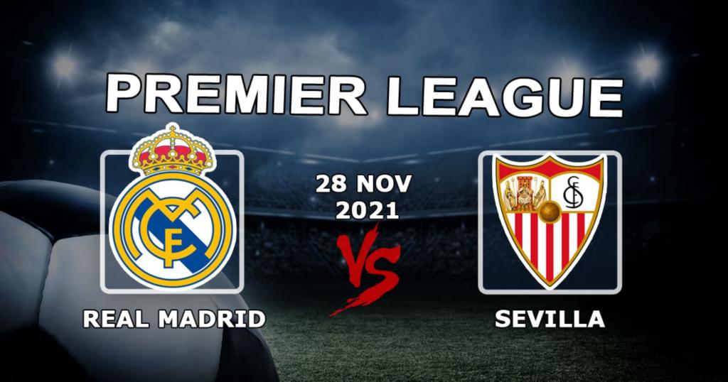 Реал Мадрид - Севилья: прогноз и ставка на матч Примеры - 28.11.2021