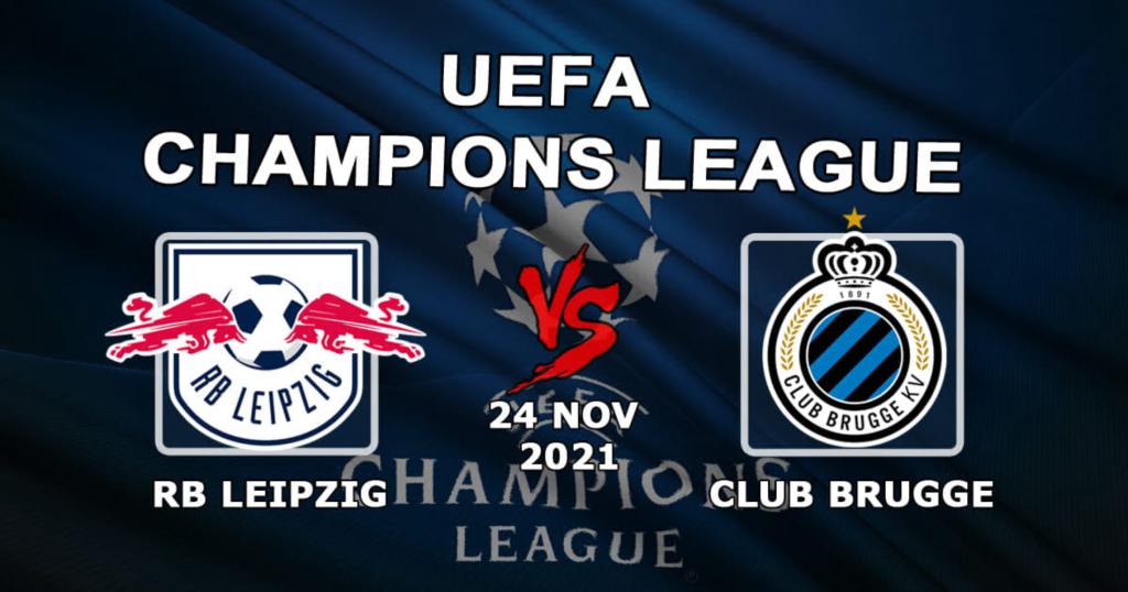 РБ Лейпциг - Брюгге: прогноз и ставка на матч Лиги Чемпионов - 24.11.2021