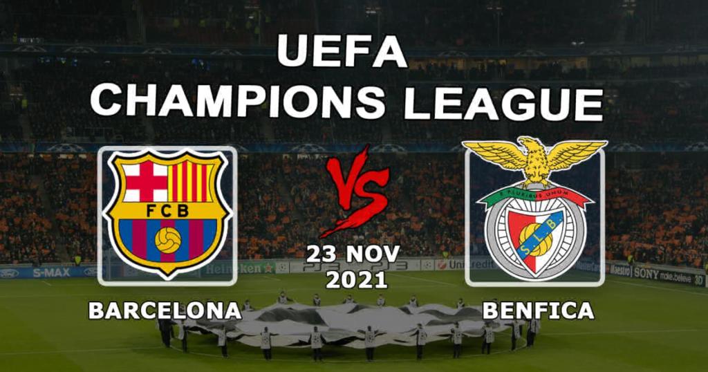 Барселона - Бенфика: прогноз и ставка на матч Лиги Чемпионов - 23.11.2021
