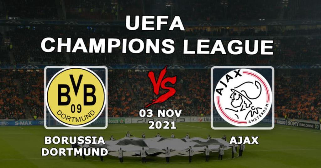 Боруссия Дортмунд - Аякс: прогноз и ставка на матч Лиги Чемпионов - 03.11.2021