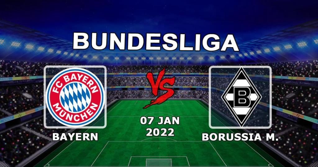 Бавария - Боруссия М: прогноз и ставка на матч Бундеслиги - 07.01.2022
