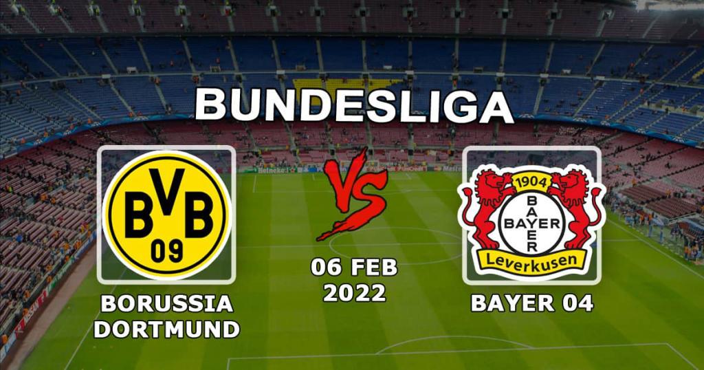Боруссия Дортмунд - Байер: прогноз и ставка на Бундеслигу - 06.02.2022