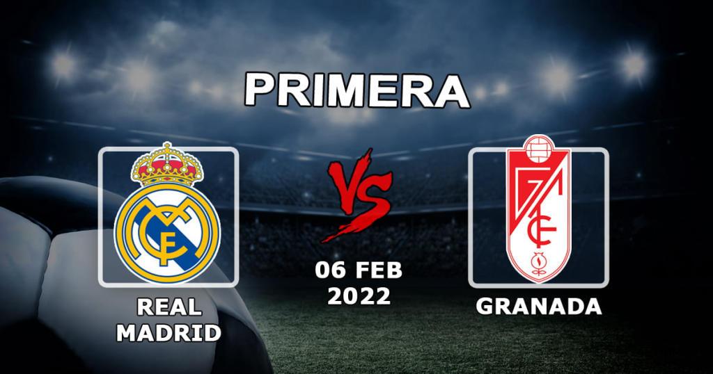 Реал Мадрид - Гранада: прогноз и ставка на матч Примеры - 06.02.2022