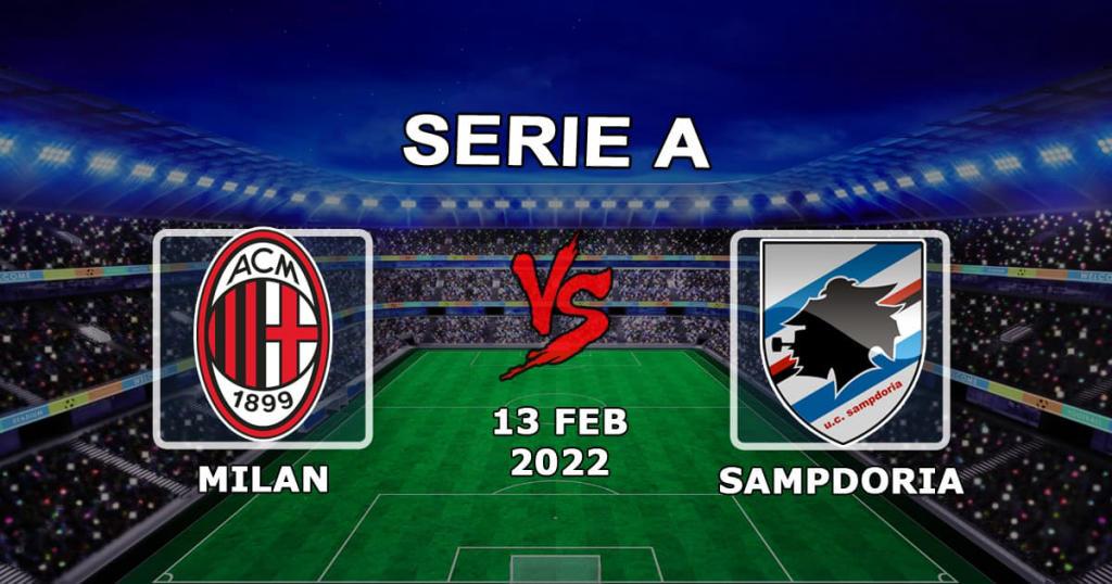 Милан - Сампдория: прогноз и ставка на матч Серии А - 13.02.2022