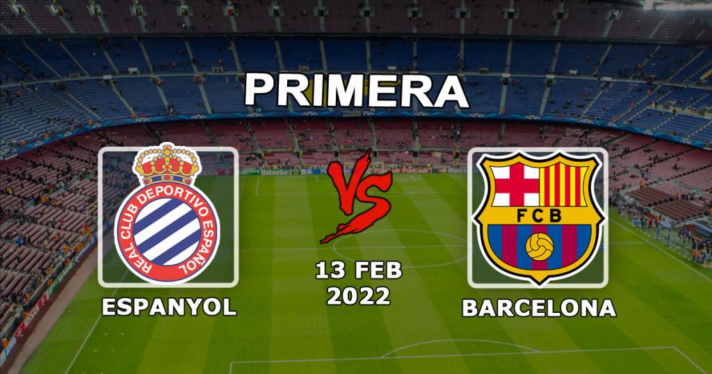 Эспаньол - Барселона: прогноз и ставка на матч Примеры - 13.02.2022