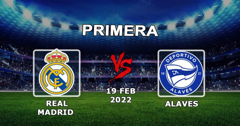 Реал Мадрид - Алавес: прогноз и ставка на матч Примеры - 19.02.2022