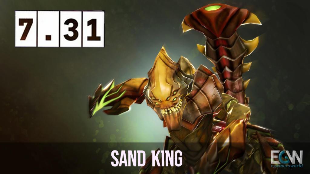Гайд на Sand King в  7.31
