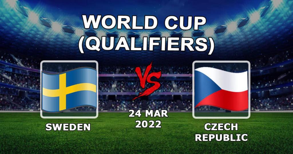 Швеция - Чехия: прогноз и ставка на матч отборов к Чемпионату Мира - 24.03.2022