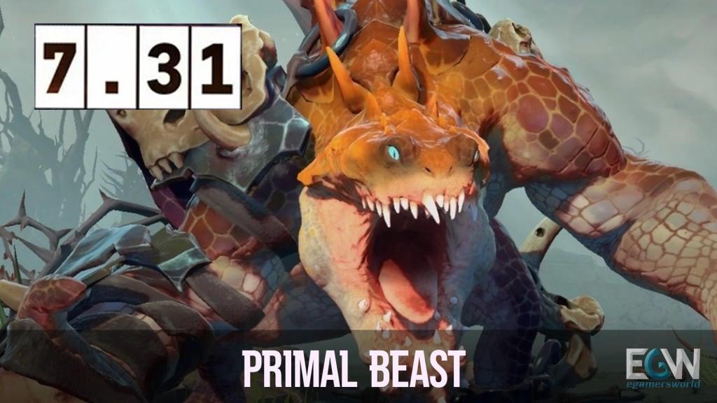 Гайд на Primal Beast 7.31. Новый герой в Dota 2