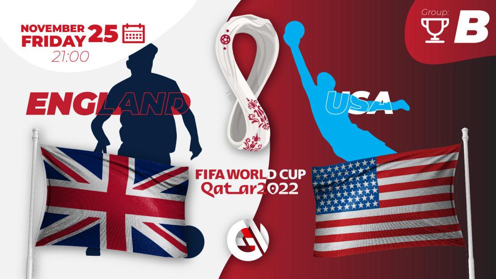 Англия - США: прогноз и ставка на Чемпионат Мира 2022 в Катаре