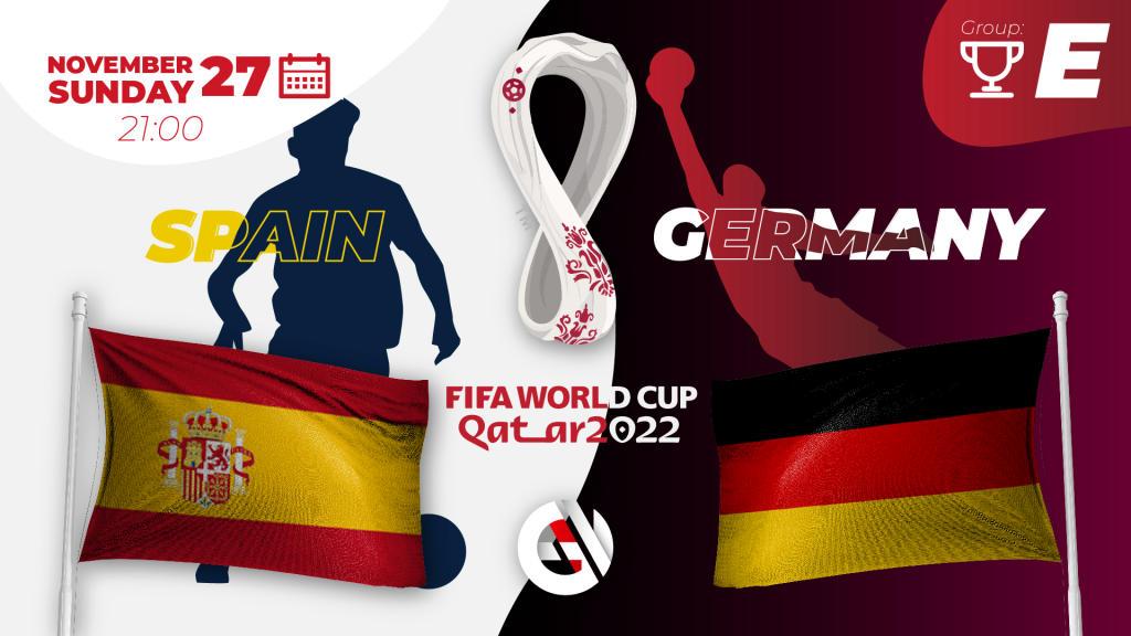Испания - Германия: прогноз и ставка на Чемпионат Мира 2022 в Катаре