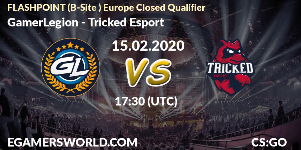 GamerLegion - Tricked Esport: прогноз. 15.02.20, CS2 (CS:GO), FLASHPOINT Europe Closed Qualifier