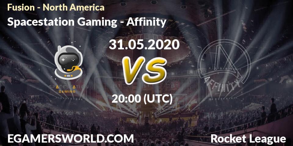 Spacestation Gaming - Affinity: прогноз. 31.05.20, Rocket League, Fusion - North America