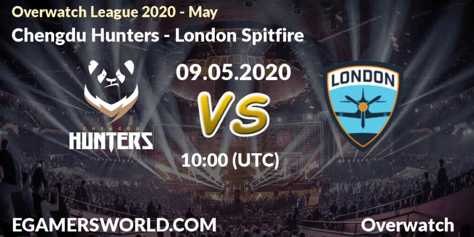 Chengdu Hunters - London Spitfire: прогноз. 09.05.2020 at 10:00, Overwatch, Overwatch League 2020 - May