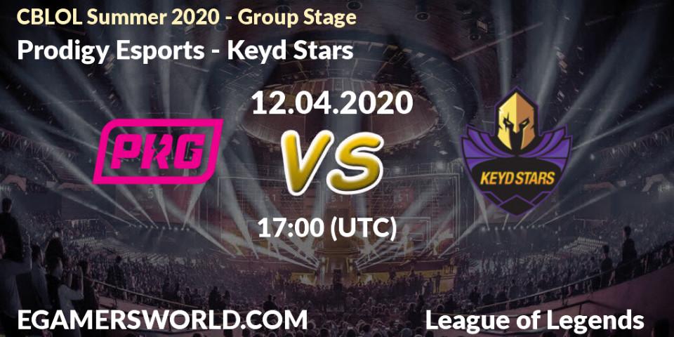 Prodigy Esports - Keyd Stars: прогноз. 12.04.20, LoL, CBLOL Summer 2020 - Group Stage