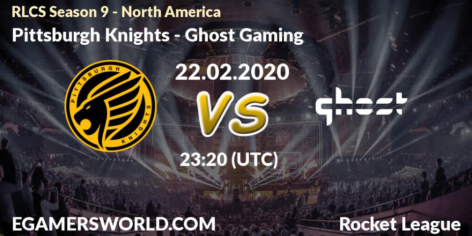 Pittsburgh Knights - Ghost Gaming: прогноз. 22.02.20, Rocket League, RLCS Season 9 - North America