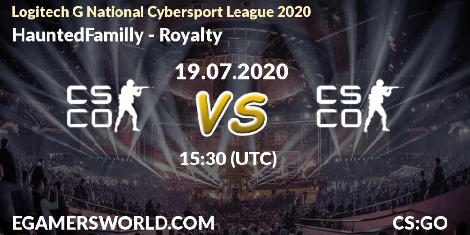 HauntedFamilly - Royalty: прогноз. 19.07.20, CS2 (CS:GO), Logitech G National Cybersport League 2020