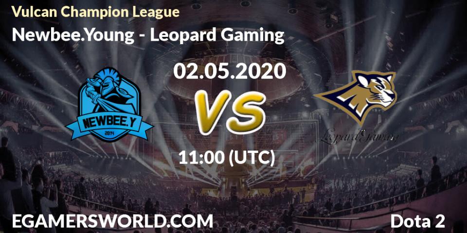 Newbee.Young - Leopard Gaming: прогноз. 02.05.2020 at 11:16, Dota 2, Vulcan Champion League