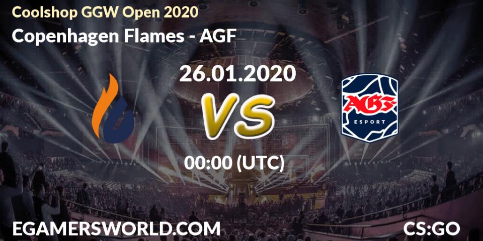 Copenhagen Flames - AGF: прогноз. 26.01.2020 at 00:15, Counter-Strike (CS2), Coolshop GGW Open 2020