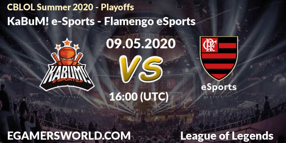 KaBuM! e-Sports - Flamengo eSports: прогноз. 09.05.2020 at 15:31, LoL, CBLOL Summer 2020 - Playoffs
