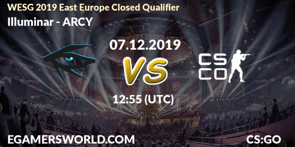 Illuminar - ARCY: прогноз. 07.12.2019 at 13:00, Counter-Strike (CS2), WESG 2019 East Europe Closed Qualifier