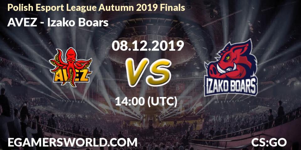 AVEZ - Izako Boars: прогноз. 08.12.19, CS2 (CS:GO), Polish Esport League Autumn 2019 Finals