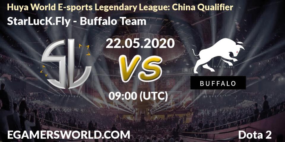 StarLucK.Fly - Buffalo Team: прогноз. 22.05.20, Dota 2, Huya World E-sports Legendary League: China Qualifier