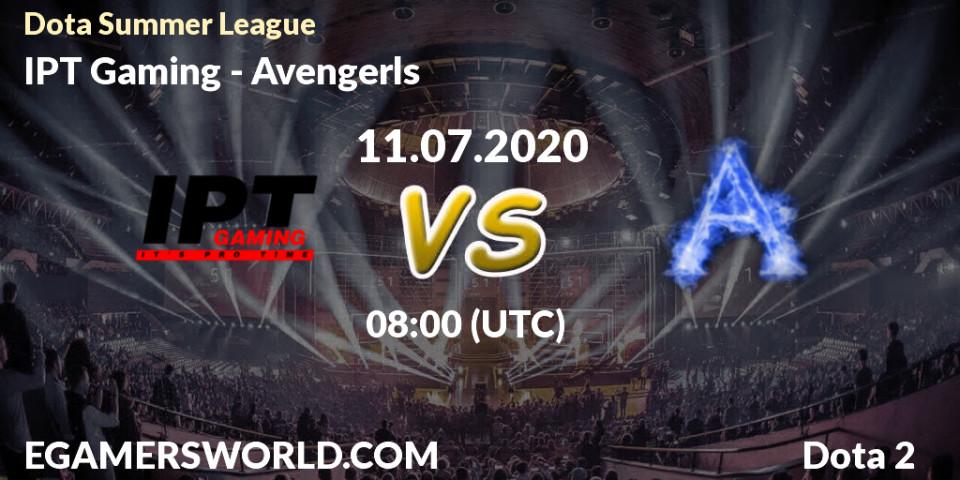 IPT Gaming - Avengerls: прогноз. 11.07.20, Dota 2, Dota Summer League