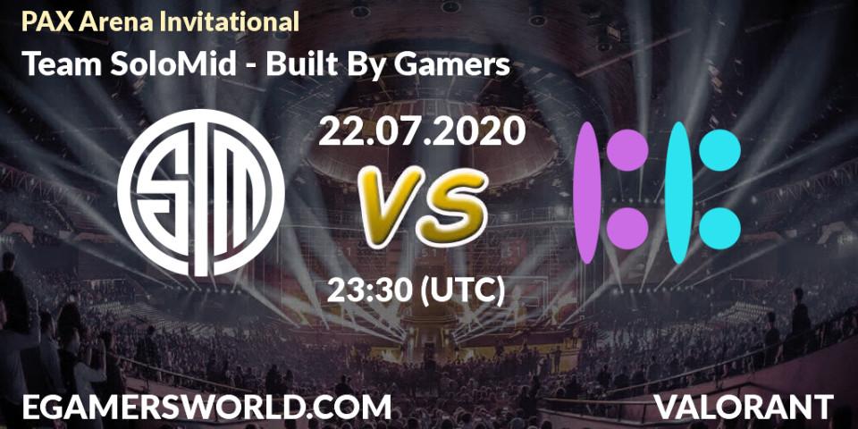 Team SoloMid - Built By Gamers: прогноз. 22.07.2020 at 23:30, VALORANT, PAX Arena Invitational