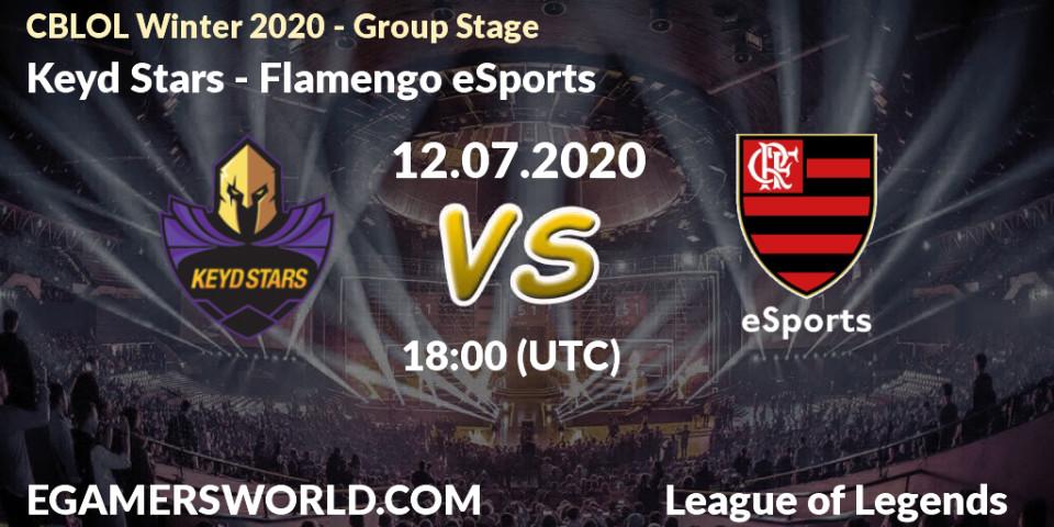 Keyd Stars - Flamengo eSports: прогноз. 12.07.20, LoL, CBLOL Winter 2020 - Group Stage