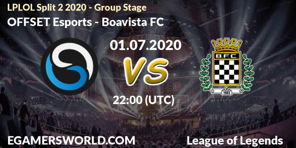 OFFSET Esports - Boavista FC: прогноз. 01.07.2020 at 22:00, LoL, LPLOL Split 2 2020