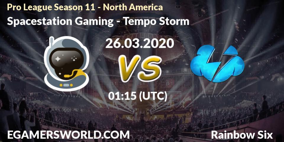 Spacestation Gaming - Tempo Storm: прогноз. 26.03.20, Rainbow Six, Pro League Season 11 - North America