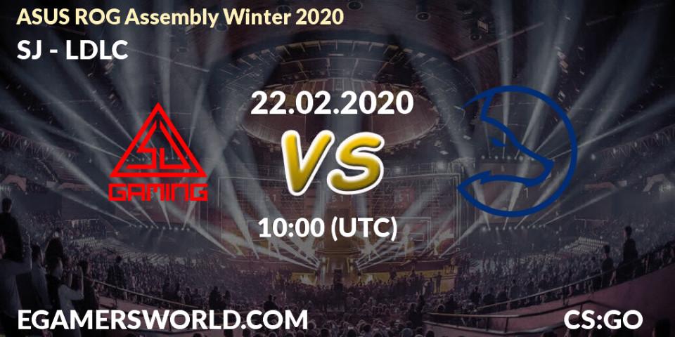 SJ - LDLC: прогноз. 22.02.20, CS2 (CS:GO), ASUS ROG Assembly Winter 2020