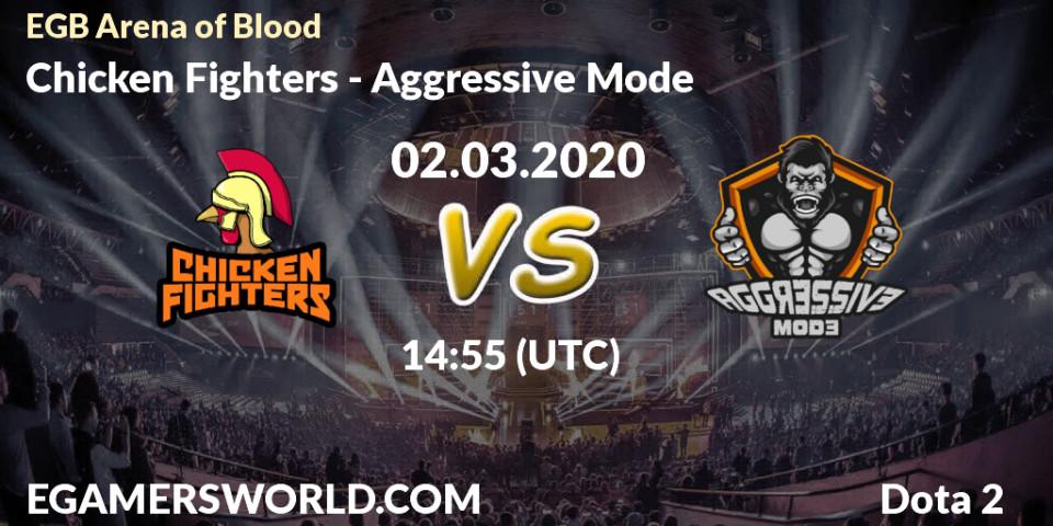 Chicken Fighters - Aggressive Mode: прогноз. 02.03.2020 at 16:46, Dota 2, Arena of Blood