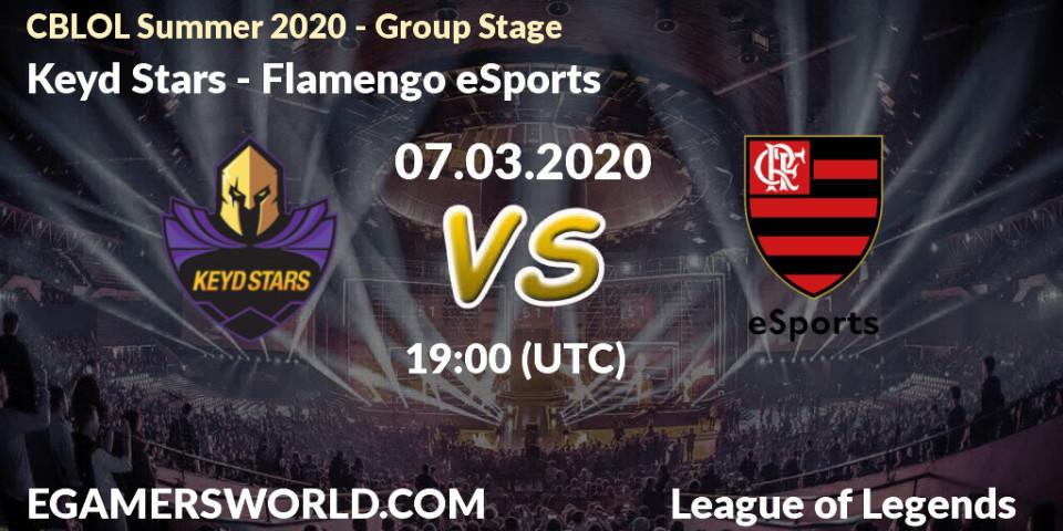 Keyd Stars - Flamengo eSports: прогноз. 07.03.20, LoL, CBLOL Summer 2020 - Group Stage