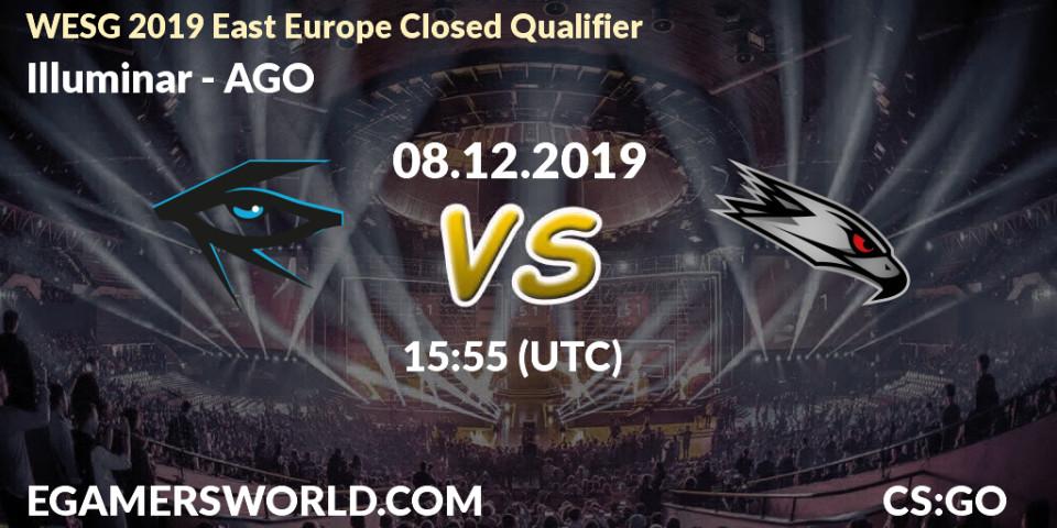 Illuminar - AGO: прогноз. 08.12.19, CS2 (CS:GO), WESG 2019 East Europe Closed Qualifier