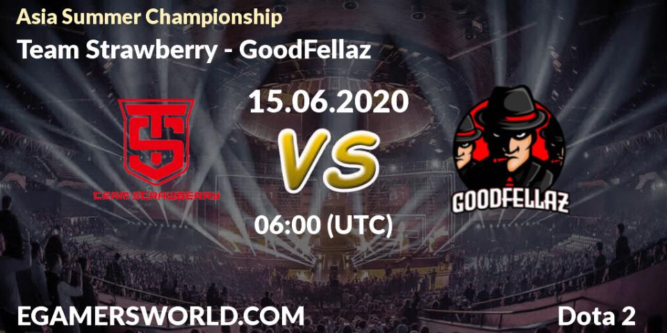 Team Strawberry - GoodFellaz: прогноз. 15.06.20, Dota 2, Asia Summer Championship