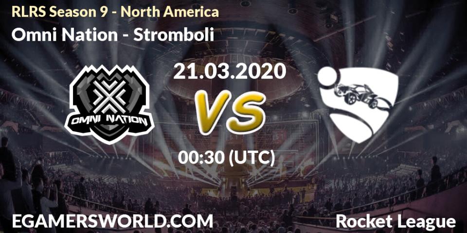 Omni Nation - Stromboli: прогноз. 21.03.20, Rocket League, RLRS Season 9 - North America