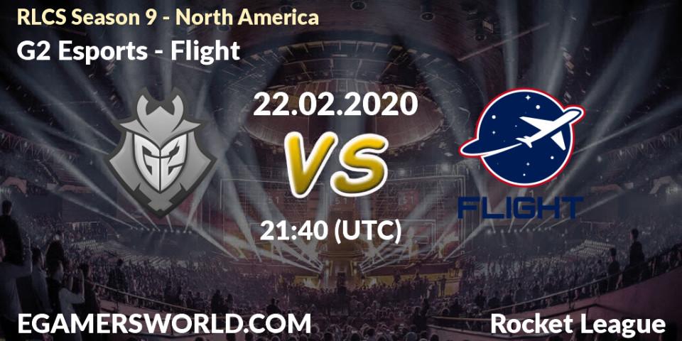 G2 Esports - Flight: прогноз. 22.02.20, Rocket League, RLCS Season 9 - North America